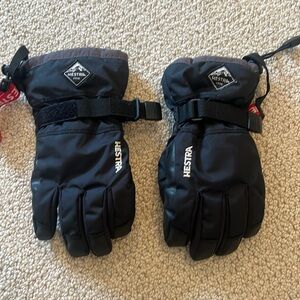 Hestra kids ski gloves sz 5
